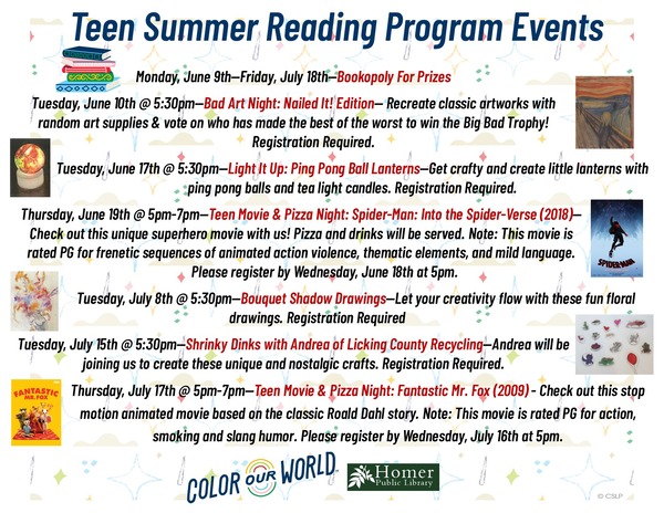 event flyer: description in caption