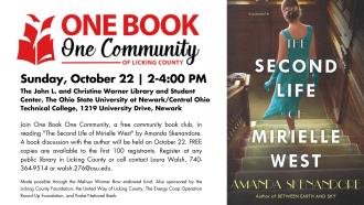 One Book, One Community @ OSU Newark - "The Second Life of Mirielle West" by Amanda Skenandore